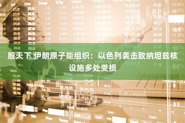 股天下 伊朗原子能组织：以色列袭击致纳坦兹核设施多处受损